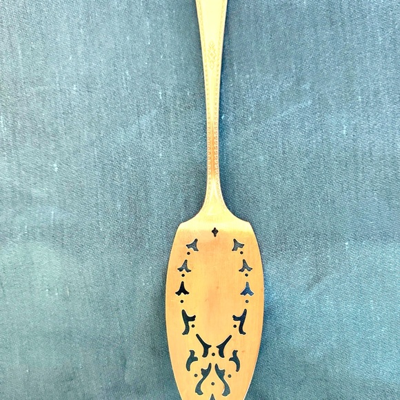 Large Pastry Cake Pie Server-Simon George H. Rogers Silverplate Berkeley design - Picture 3 of 10